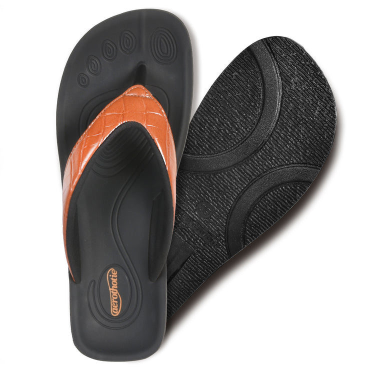 Aerothotic - Felice Arch Support Casual Womens Flip Flops