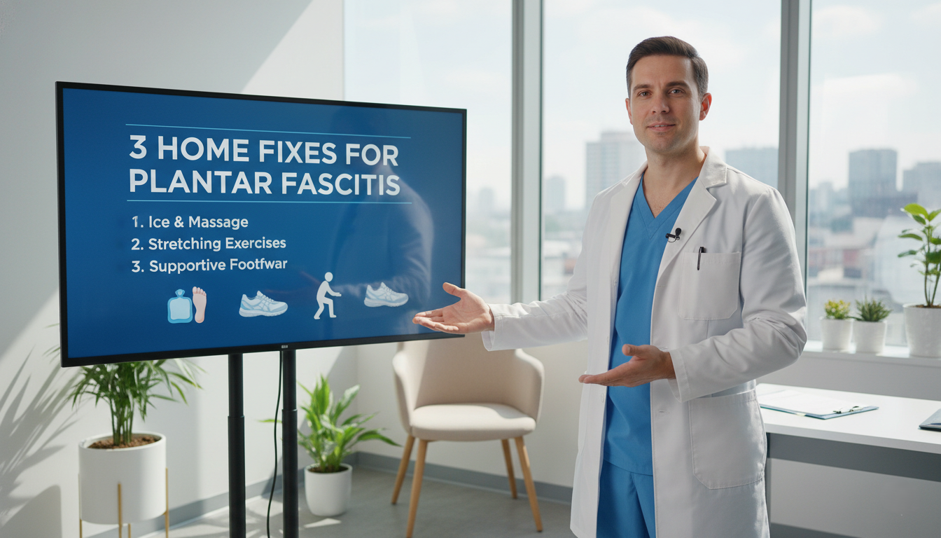 Plantar Fasciitis Won’t Go Away? Try These 3 Home Fixes Backed by Science