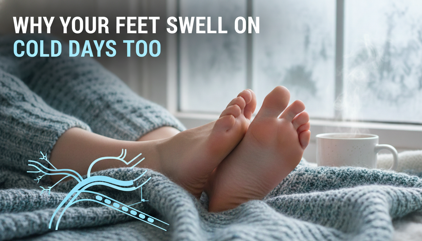 Why Your Feet Swell on Cold Days Too (Not Just Summer)