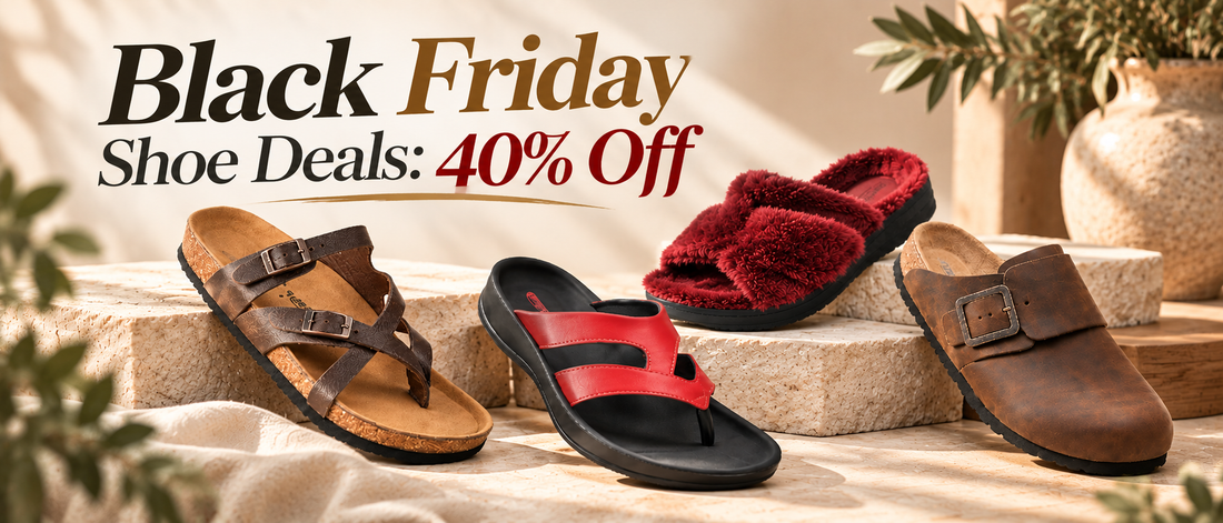 Black Friday Shoe Deals: 40% Off Comfort Sandals and Clogs