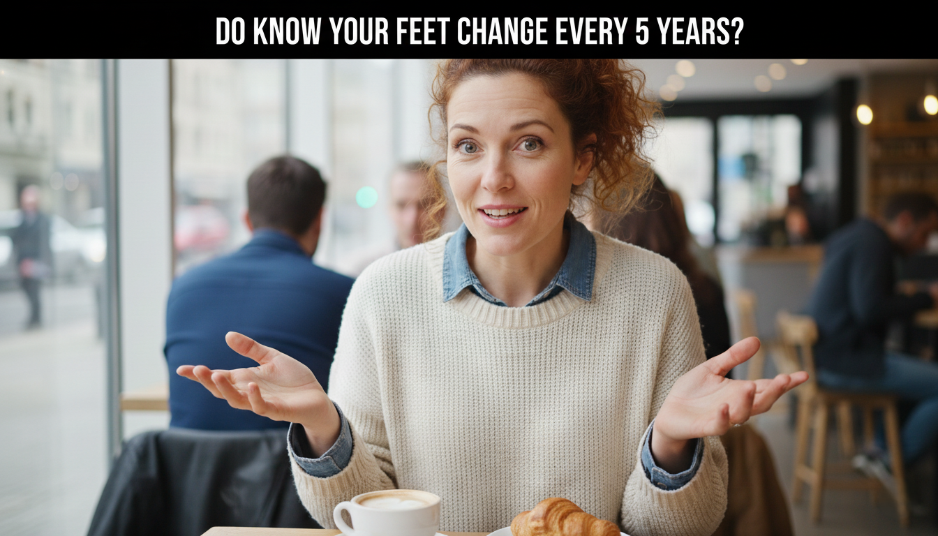 Your Feet Change Every 5 Years | Here’s the Footwear That Matches Each Stage