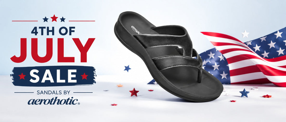 4th of July Sale: The Arch Support Sandals by Aerothotic