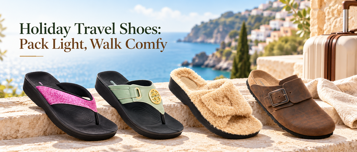 Holiday Travel Shoes: Pack Light, Walk Comfy
