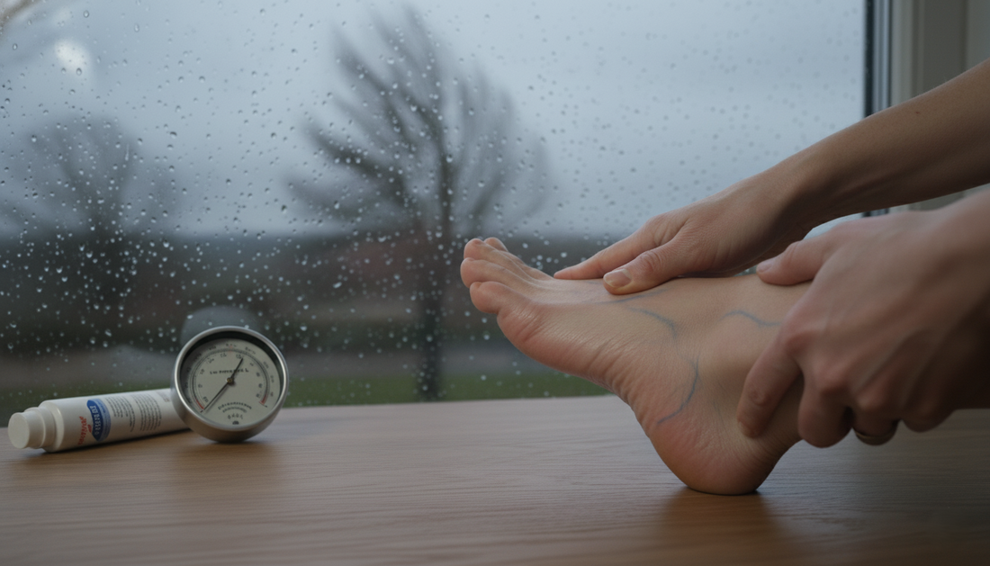 How Weather Shifts Trigger Foot Pain | Weather and Footwear