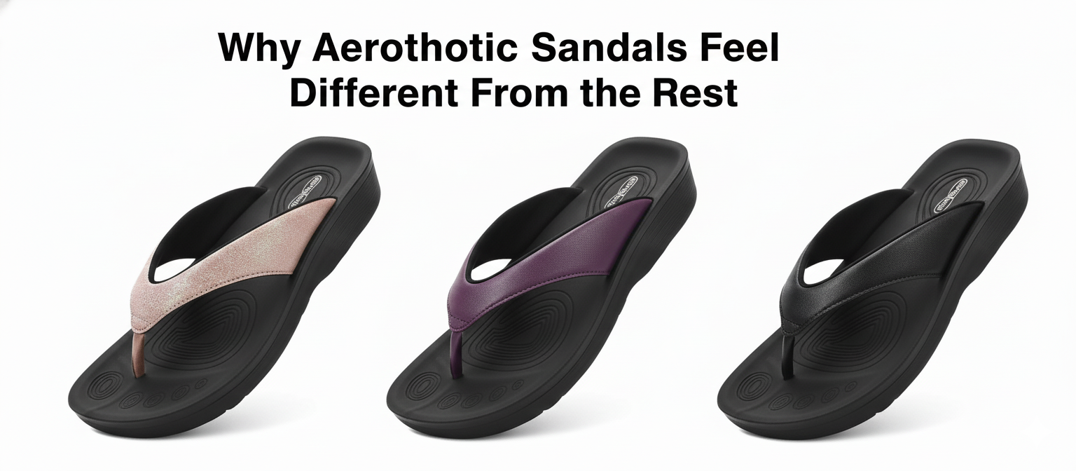 Why Aerothotic Sandals Feel Different From the Rest | Comfort & Support Guide
