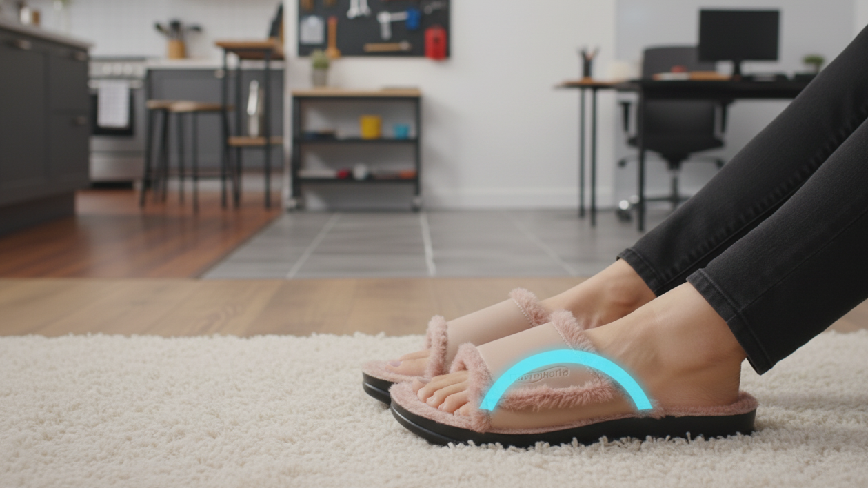 How Arch Support Slippers Help If You Stand All Day