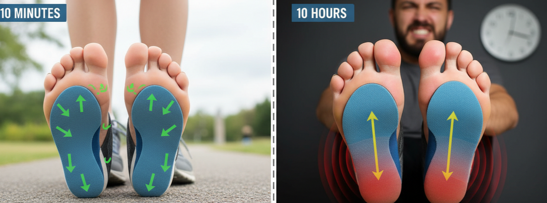 Why Your Orthotics Feel Good for 10 Minutes but Hurt After 2 Hours
