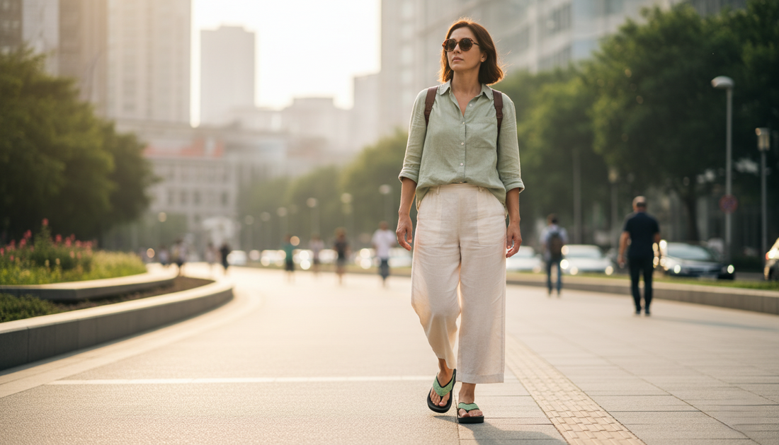 10,000 Steps in Flip Flops: What It Really Does to Your Feet