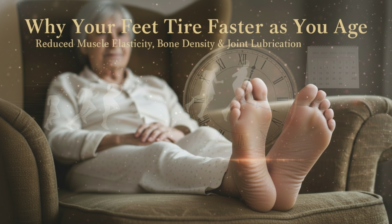 Why Your Feet Tire Faster as You Age — Even If You’re Active