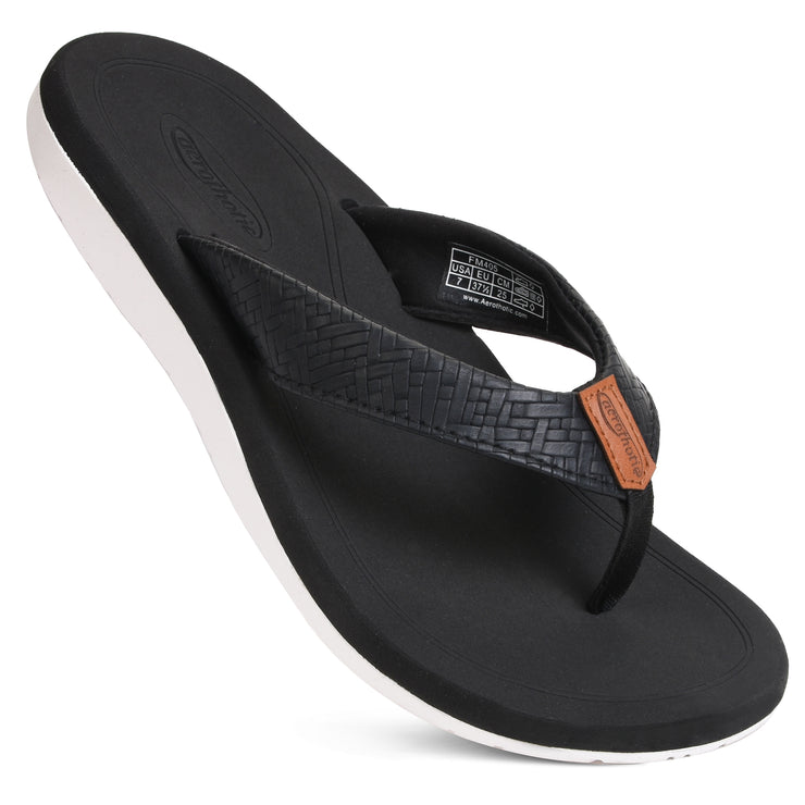 AEROTHOTIC - Solace Arch Support Orthotic Lightweight Cushioning Flip Flops for Women