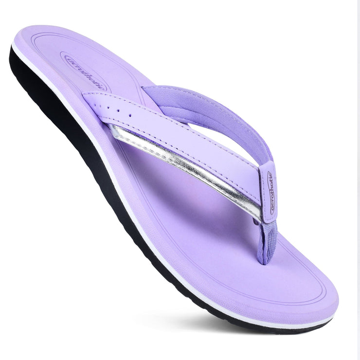Aerothotic Opal Cushion Soft Flip Flop Comfortable Sandals for Women Aerothotic
