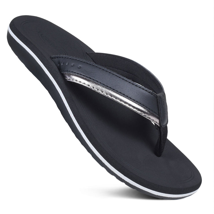 Aerothotic - Opal Cushion Soft Flip Flop Comfortable Sandals for Women