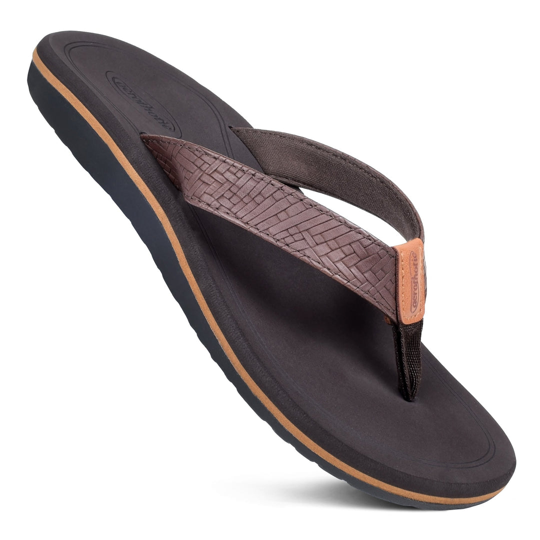 Aerothotic Eden Non Slip Comfortable Thong Sandals for Women Eden Turquoise 7