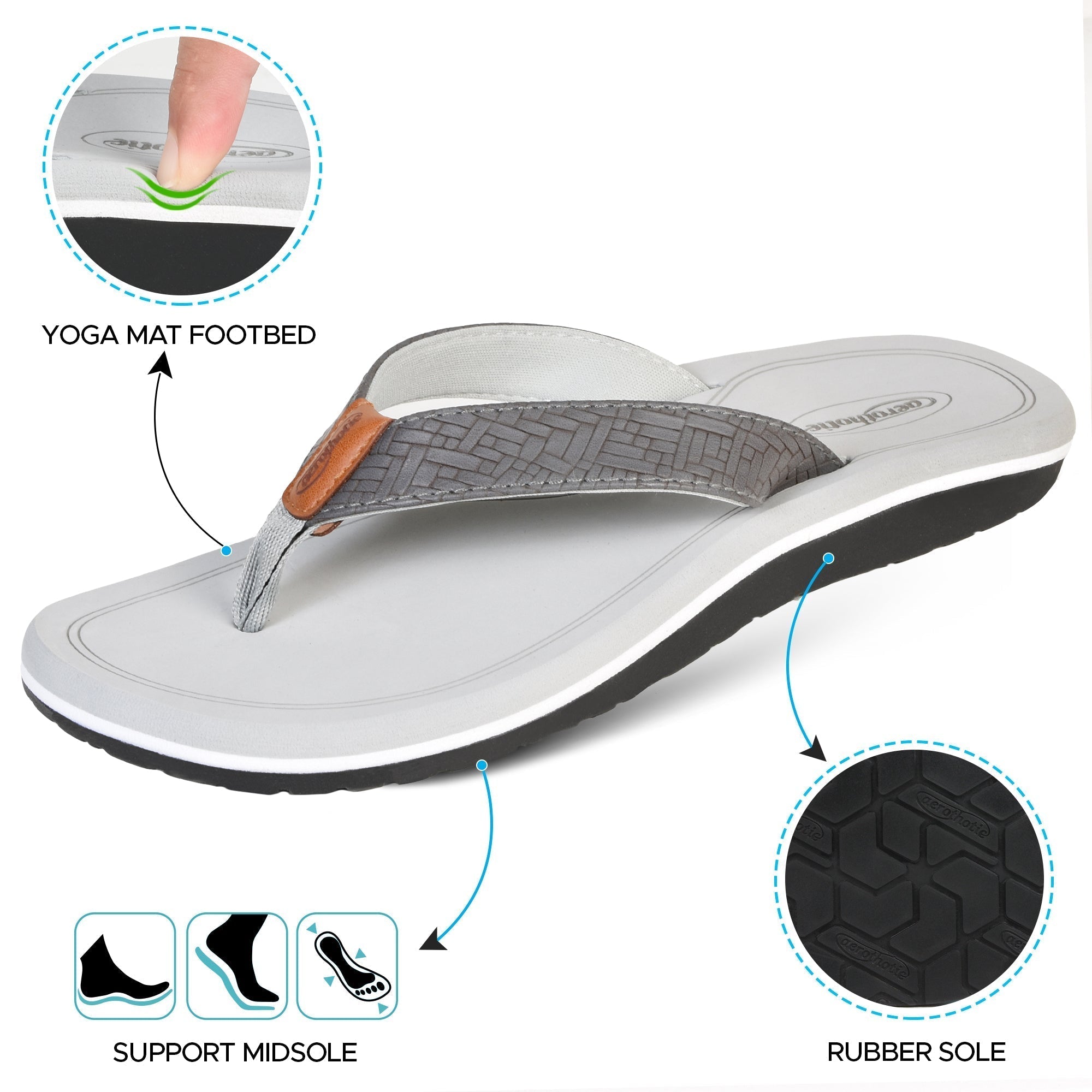 Eden Non-slip Comfortable Thong Sandals for Women