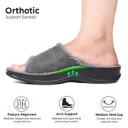 Aerothotic - Hadley Cozy Faux Fur Slipper