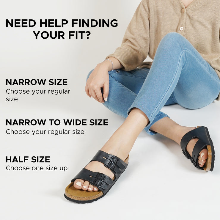 AEROTHOTIC - Willow Footbed Double Straps with Adjustable Buckle Slip on For Women