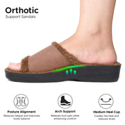 Aerothotic - Aspen Fuzzy Strap Women's Slipper