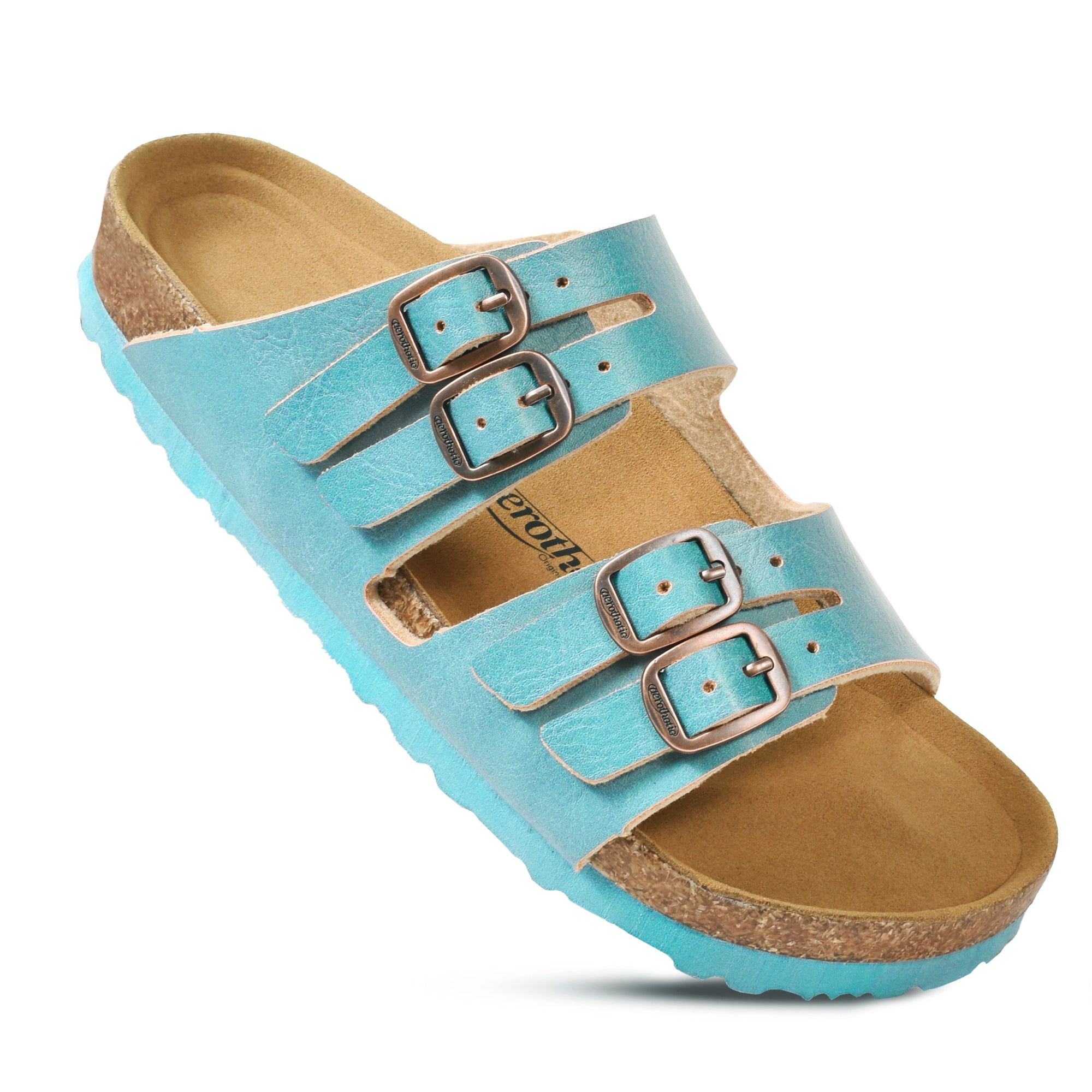 Light blue sandal with two buckles
womens cork sandals
cork sandals
cork sandals womens