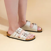 AEROTHOTIC - Willow Footbed Double Straps with Adjustable Buckle Slip on For Women