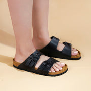 AEROTHOTIC - Willow Footbed Double Straps with Adjustable Buckle Slip on For Women