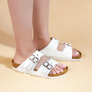AEROTHOTIC - Willow Footbed Double Straps with Adjustable Buckle Slip on For Women