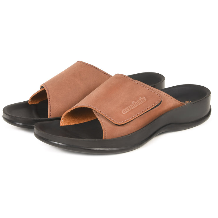 Slide sandals with arch support deals