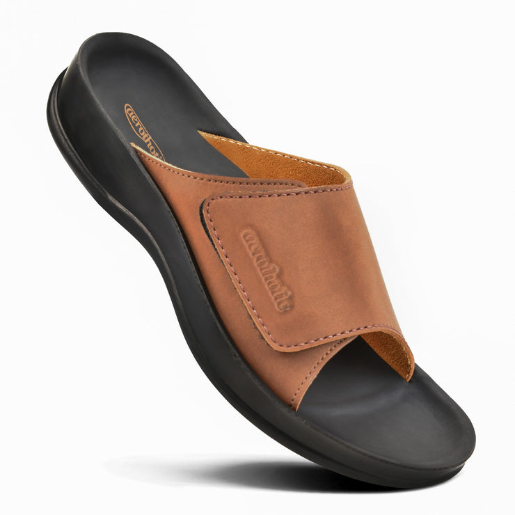 Aerothotic - Doris Open Toe Arch Support Women’s Slide Sandals