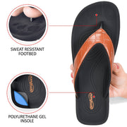 Aerothotic - Felice Arch Support Casual Womens Flip Flops