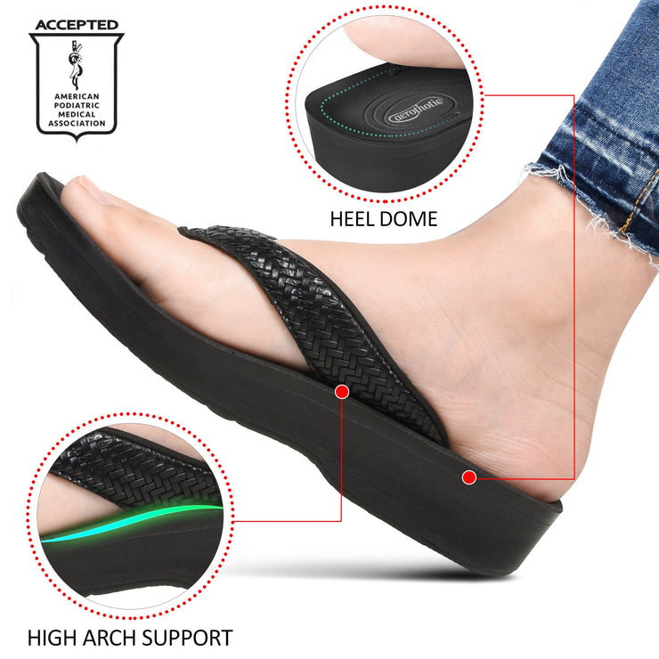 Aerothotic - Dune Comfortable Arch Support Women’s Flip Flops