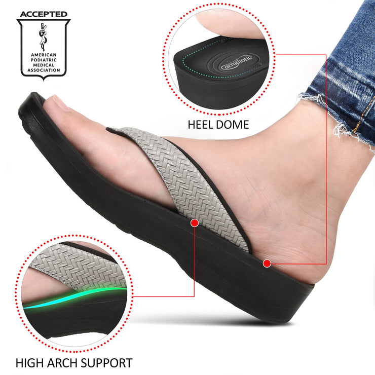 Aerothotic - Dune Comfortable Arch Support Women’s Flip Flops