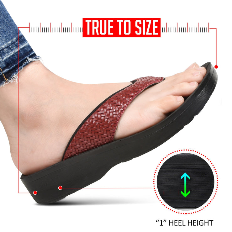 Aerothotic - Dune Comfortable Arch Support Women’s Flip Flops