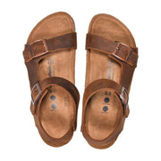 Aerothotic - Aegis Women Ankle Strap Leather Sandals