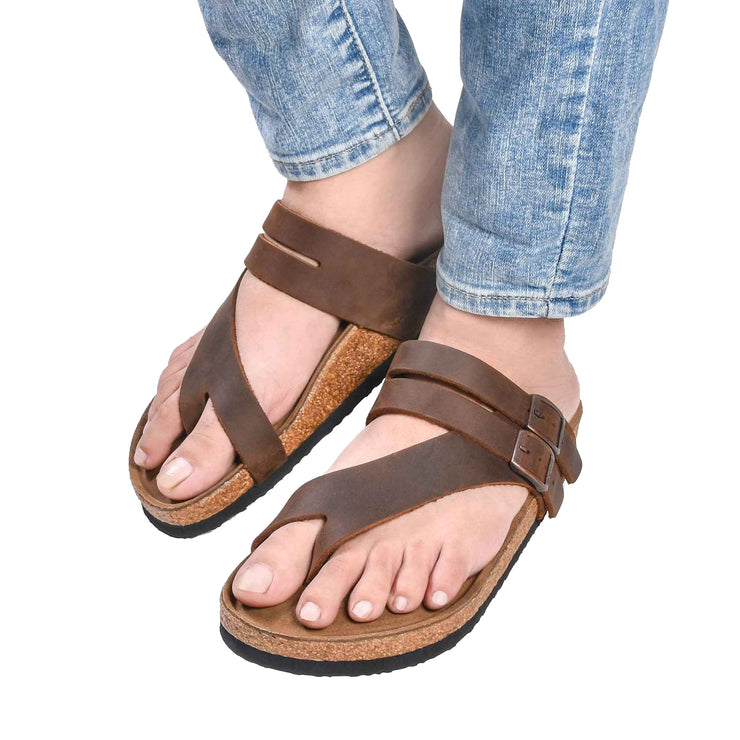 Aerothotic - Atlas Women Leather Open Toe Sandals