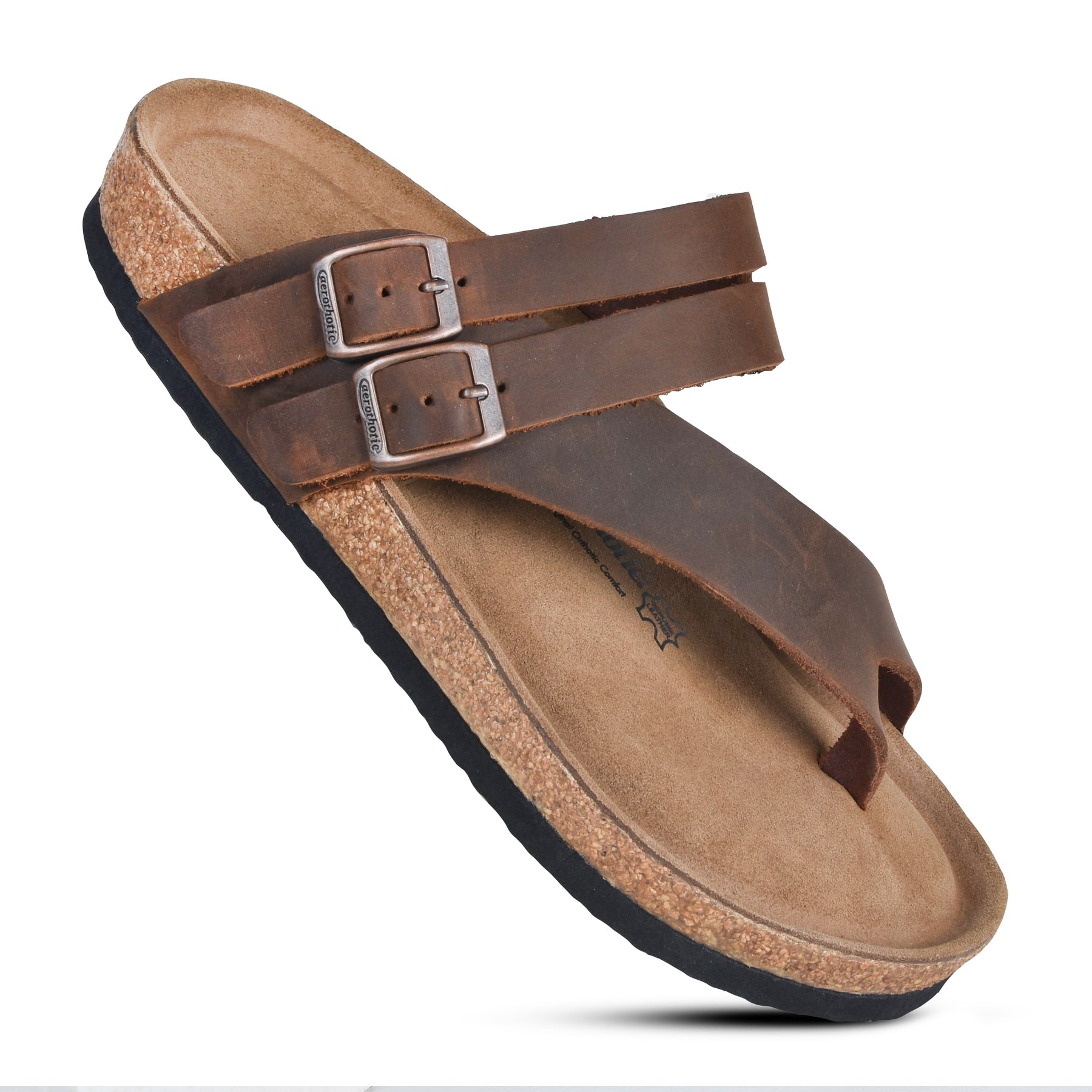 Aerothotic Atlas Women Leather Open Toe Sandals Aerothotic
