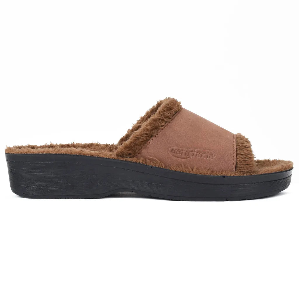 Aspen Fuzzy Strap Women's Slipper