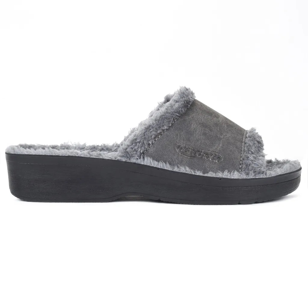 Aspen Fuzzy Strap Women's Slipper