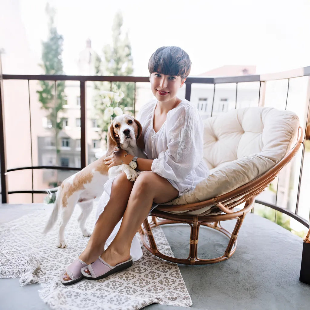 Aspen Fuzzy Strap Women's Slipper