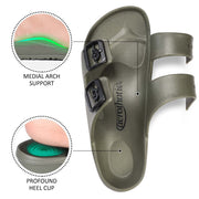 Aerothotic - Arcus Women’s Comfort EVA Beach Slide Sandals-Footwear - Aerothotic: Original Orthotic Comfort Sandals