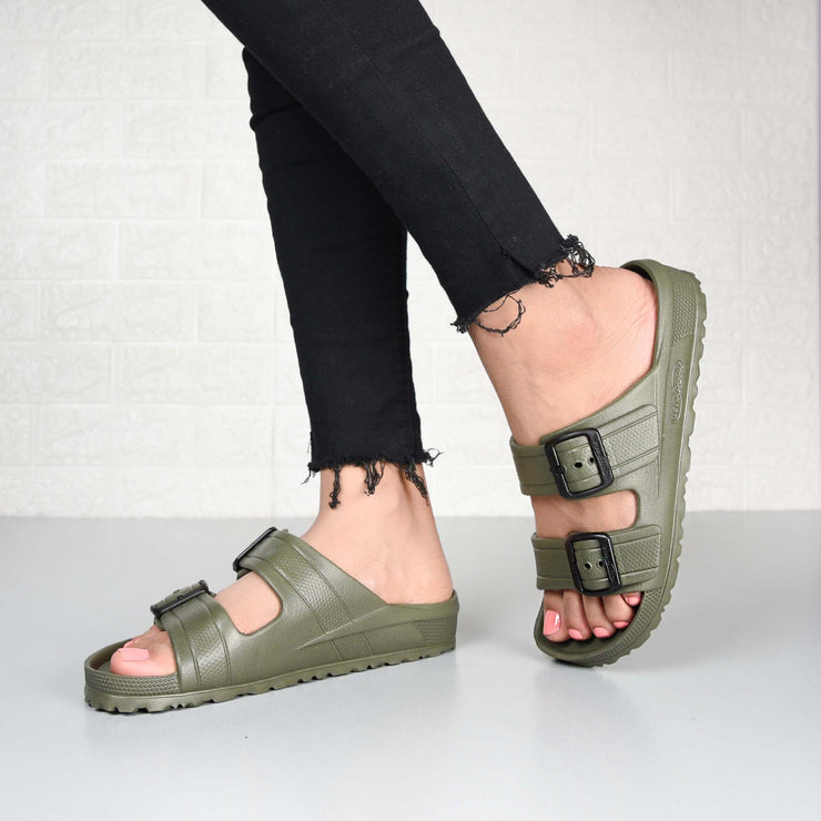 Aerothotic - Arcus Women’s Comfort EVA Beach Slide Sandals-Footwear - Aerothotic: Original Orthotic Comfort Sandals