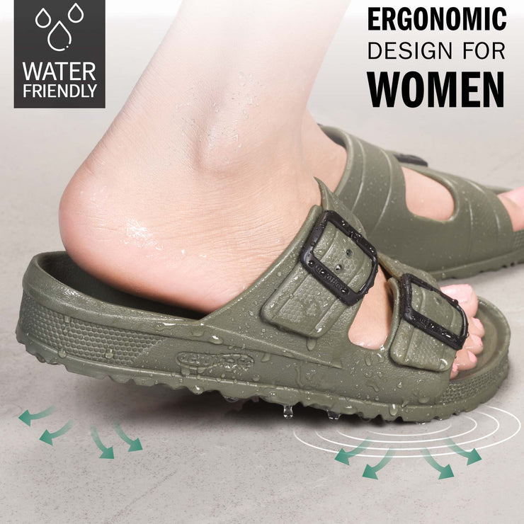 Aerothotic - Arcus Women’s Comfort EVA Beach Slide Sandals-Footwear - Aerothotic: Original Orthotic Comfort Sandals