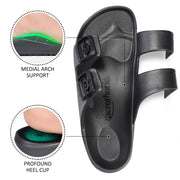 Aerothotic - Arcus Women’s Comfort EVA Beach Slide Sandals-Footwear - Aerothotic: Original Orthotic Comfort Sandals