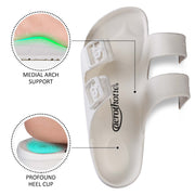 Aerothotic - Arcus Women’s Comfort EVA Beach Slide Sandals-Footwear - Aerothotic: Original Orthotic Comfort Sandals