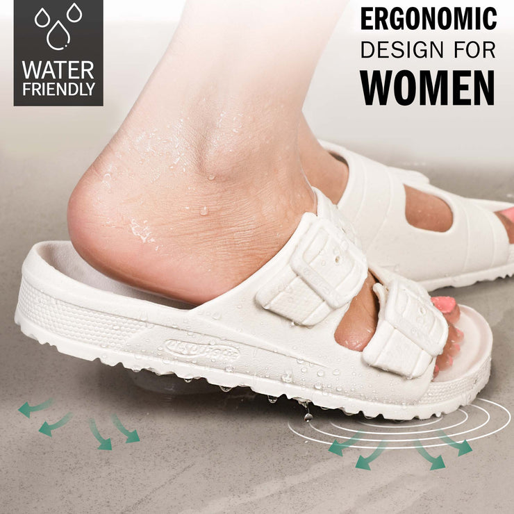 Aerothotic - Arcus Women’s Comfort EVA Beach Slide Sandals-Footwear - Aerothotic: Original Orthotic Comfort Sandals