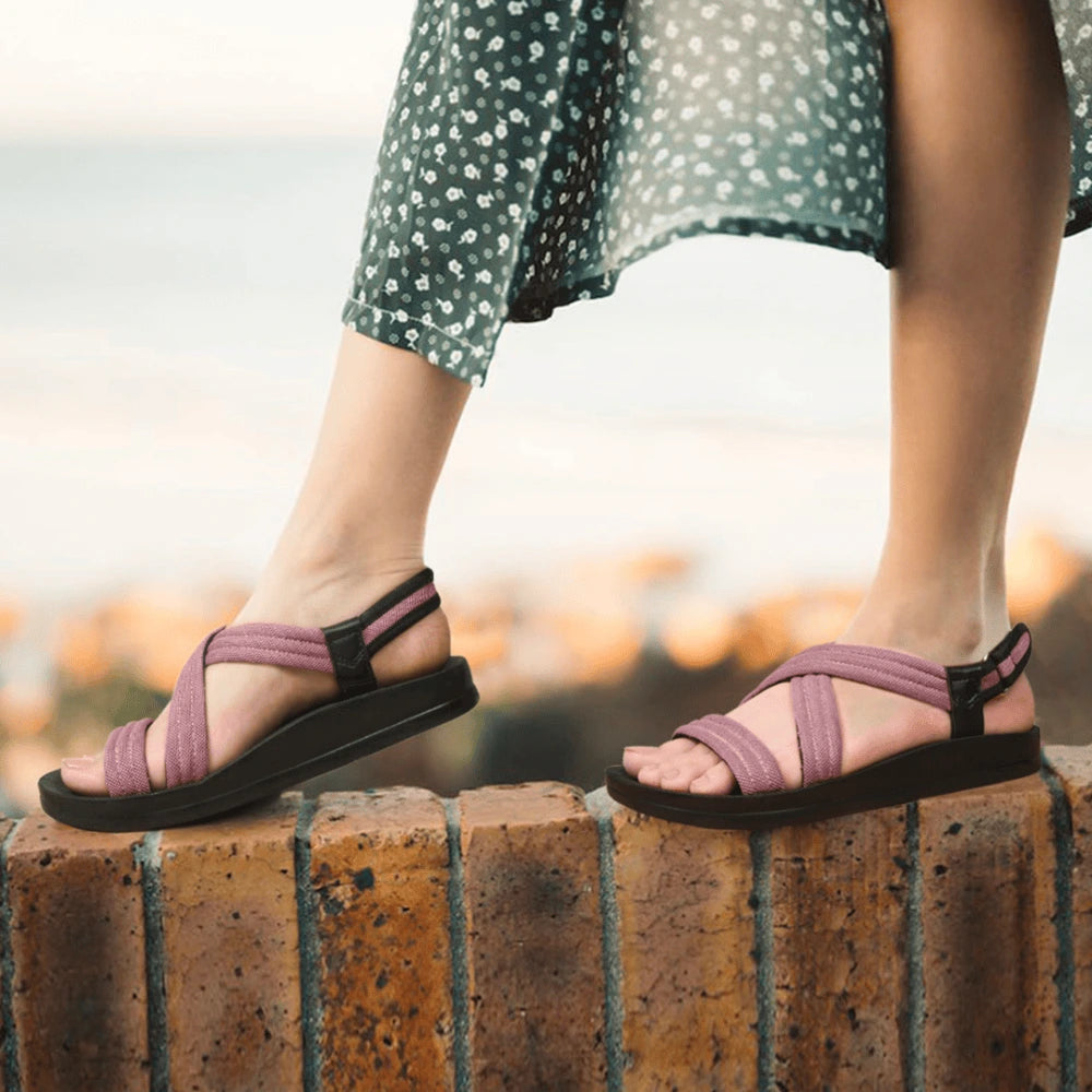 Hadal slingback sandal for plantar fasciitis recovery