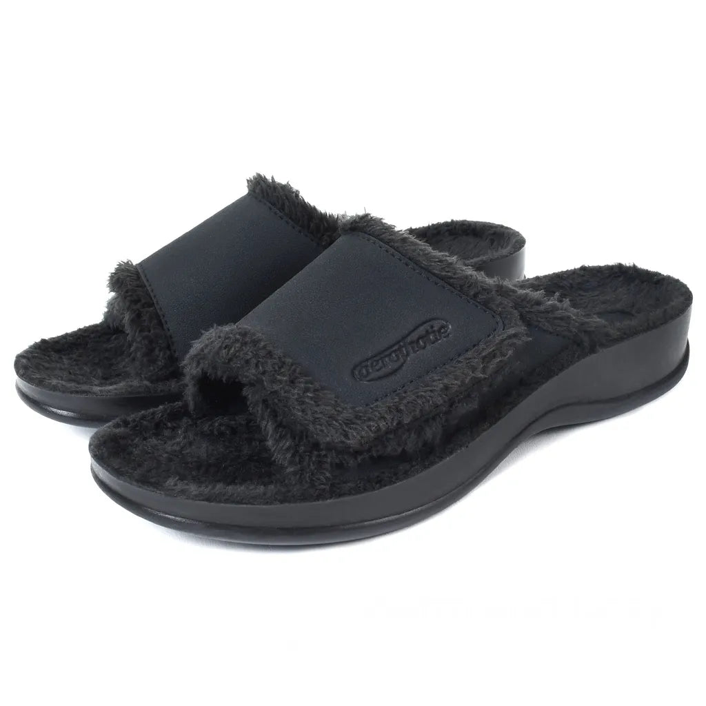 Hadley Cozy Faux Fur Slipper