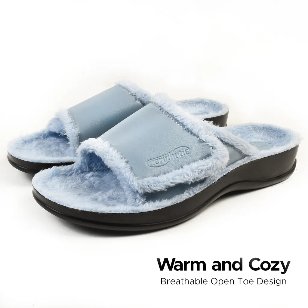 Hadley Cozy Faux Fur Slipper