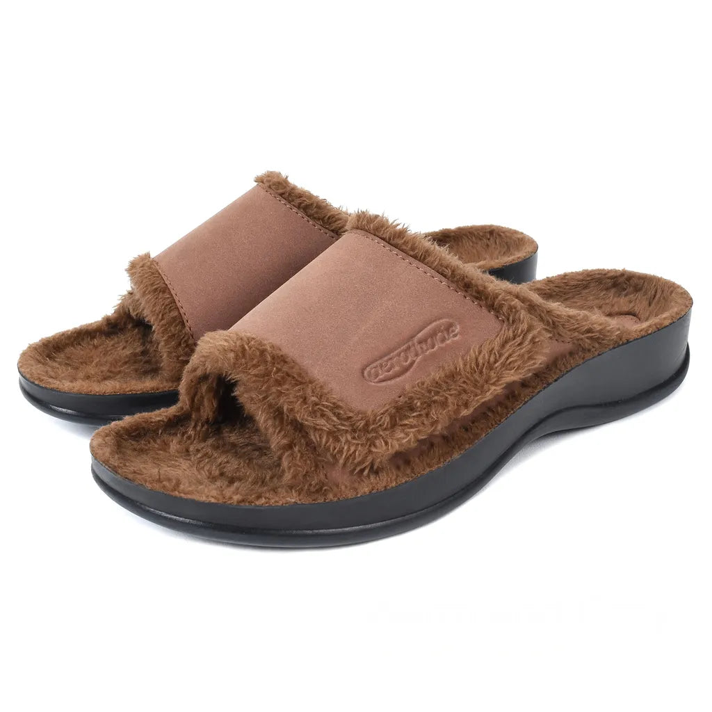 Hadley Cozy Faux Fur Slipper