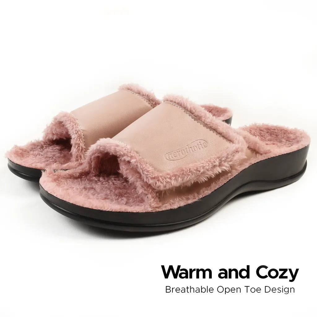 Hadley Cozy Faux Fur Slipper