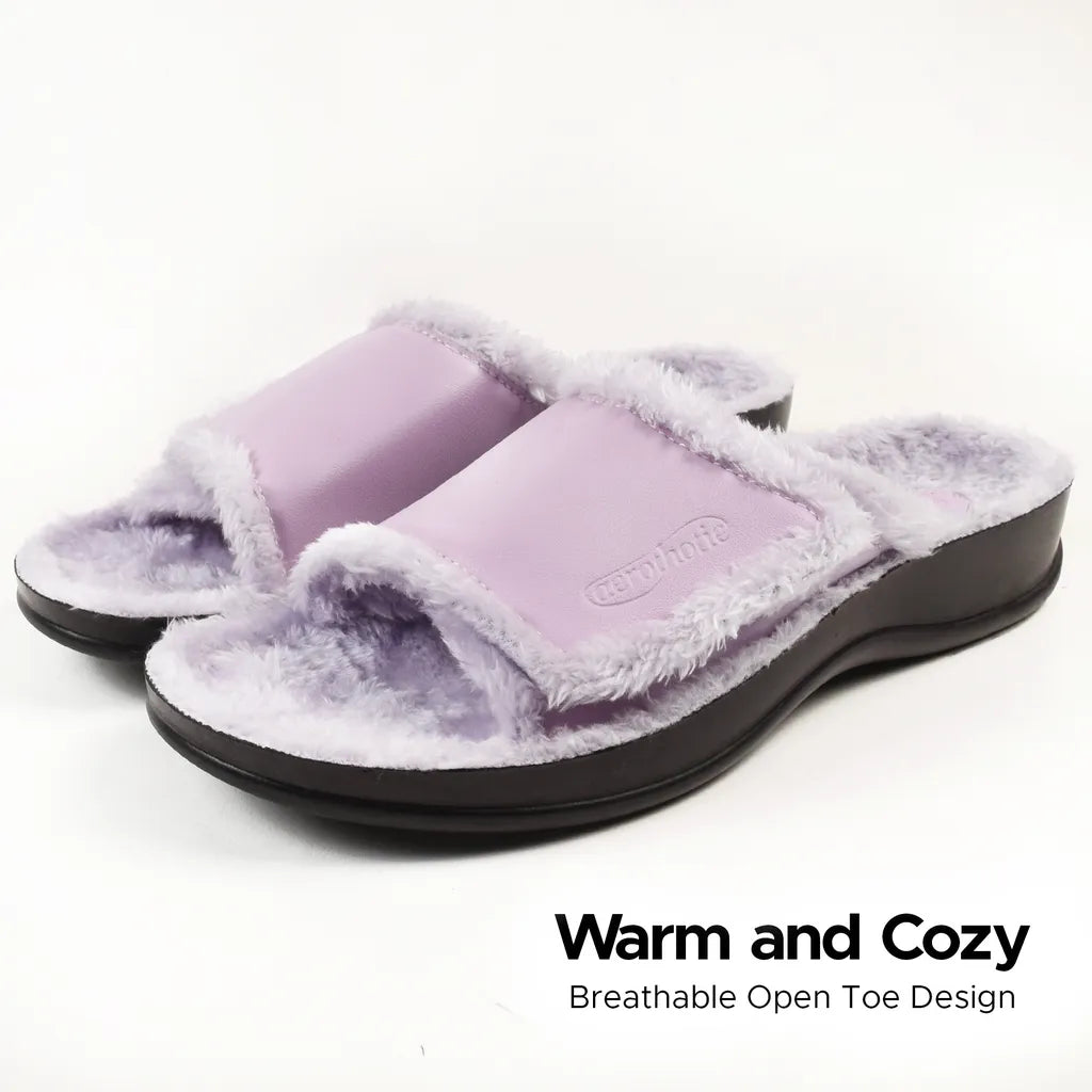 Hadley Cozy Faux Fur Slipper