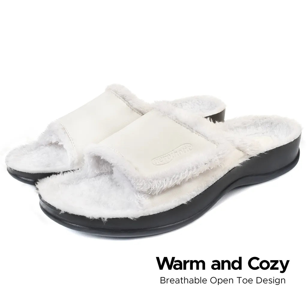 Hadley Cozy Faux Fur Slipper
